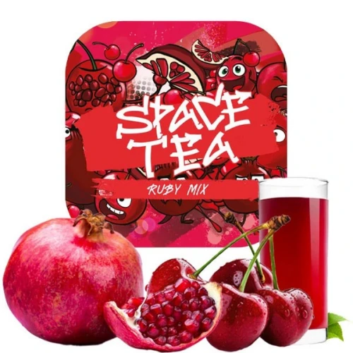 Безтютюнова Суміш Space Tea Ruby Mix (Рубі Мікс) 100гр купить
